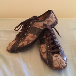 Used Coach Signature Sneakers